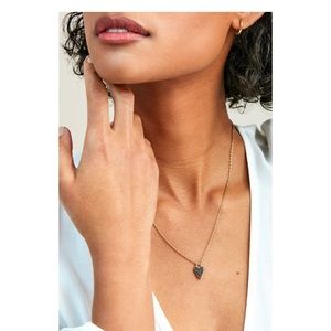 Stella & Dot Delicate Heart Necklace